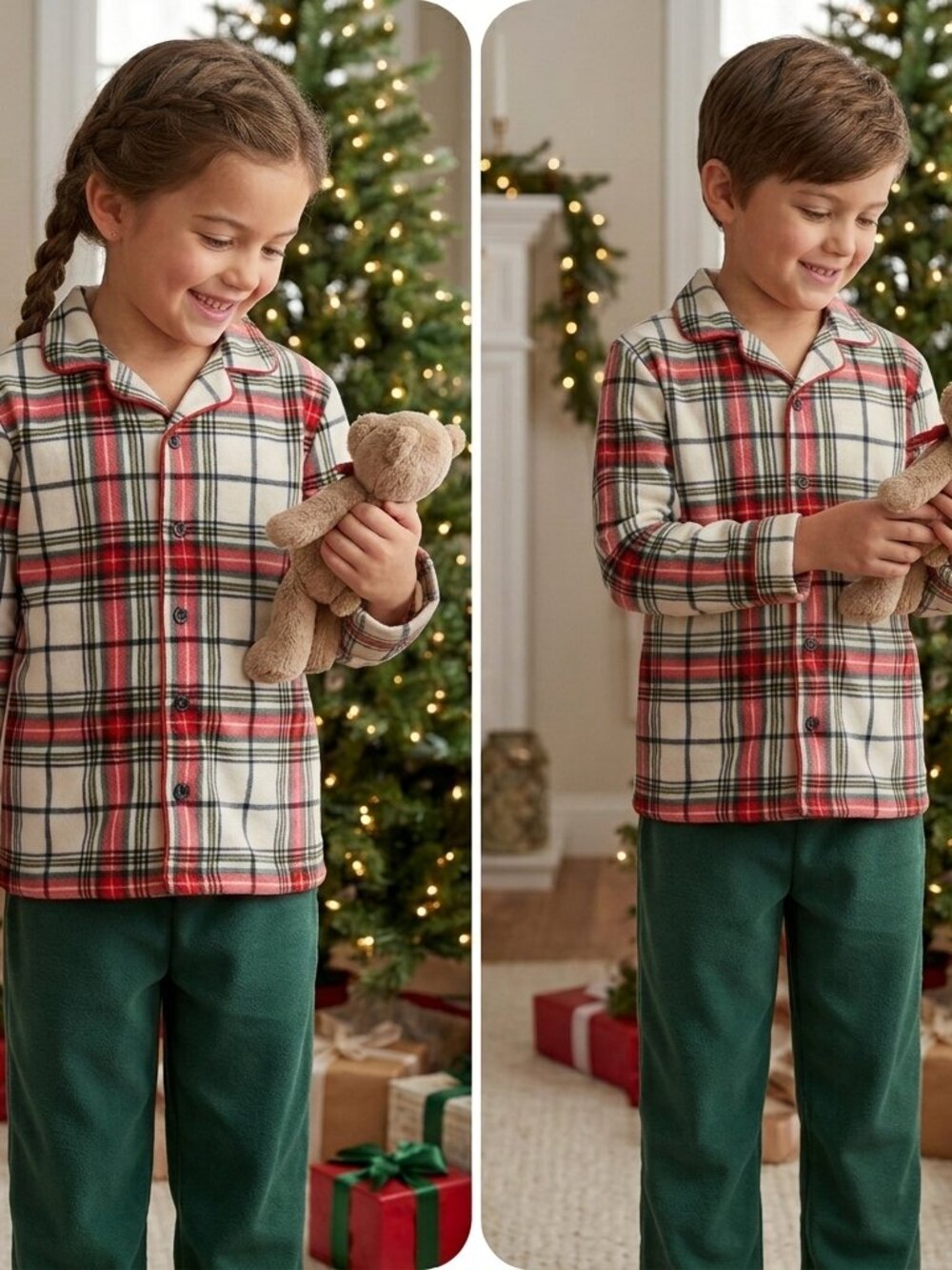Wondershop Kids size 12 Plaid Sleepwear